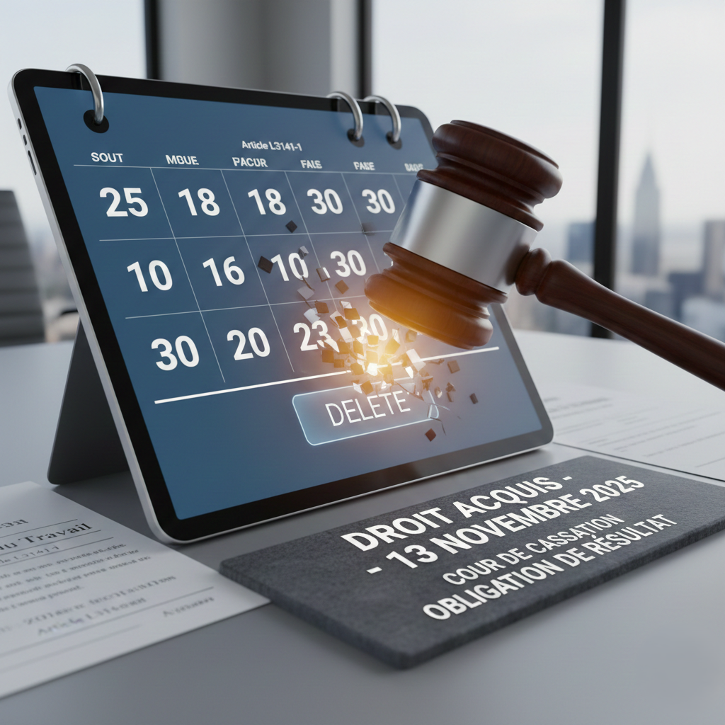 Votre employeur peut-il encore effacer vos jours de congés ?